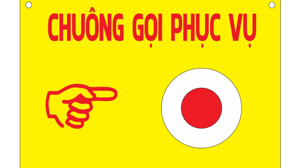 Nút Nhấn chuông gọi phục vụ